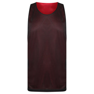 STARTING 5 Manhattan Lightweight reversible training vest Red/Black