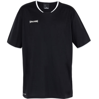 Spalding Move Shooting Shirt SS Black White