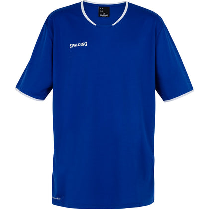 Spalding Move Shooting Shirt SS Royal White