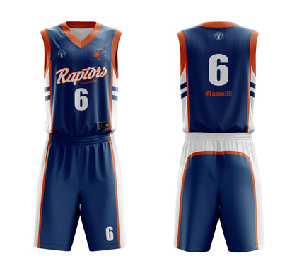 STARTING 5 Sublimated Reversible Kit Example 3
