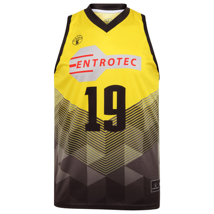 STARTING 5 Sublimated Basketball Kit Single-Sided Example 6 - £456.00 with #Tag