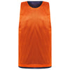 STARTING 5 Manhattan Lightweight Reversible Basketball Training Vest Orange/Navy