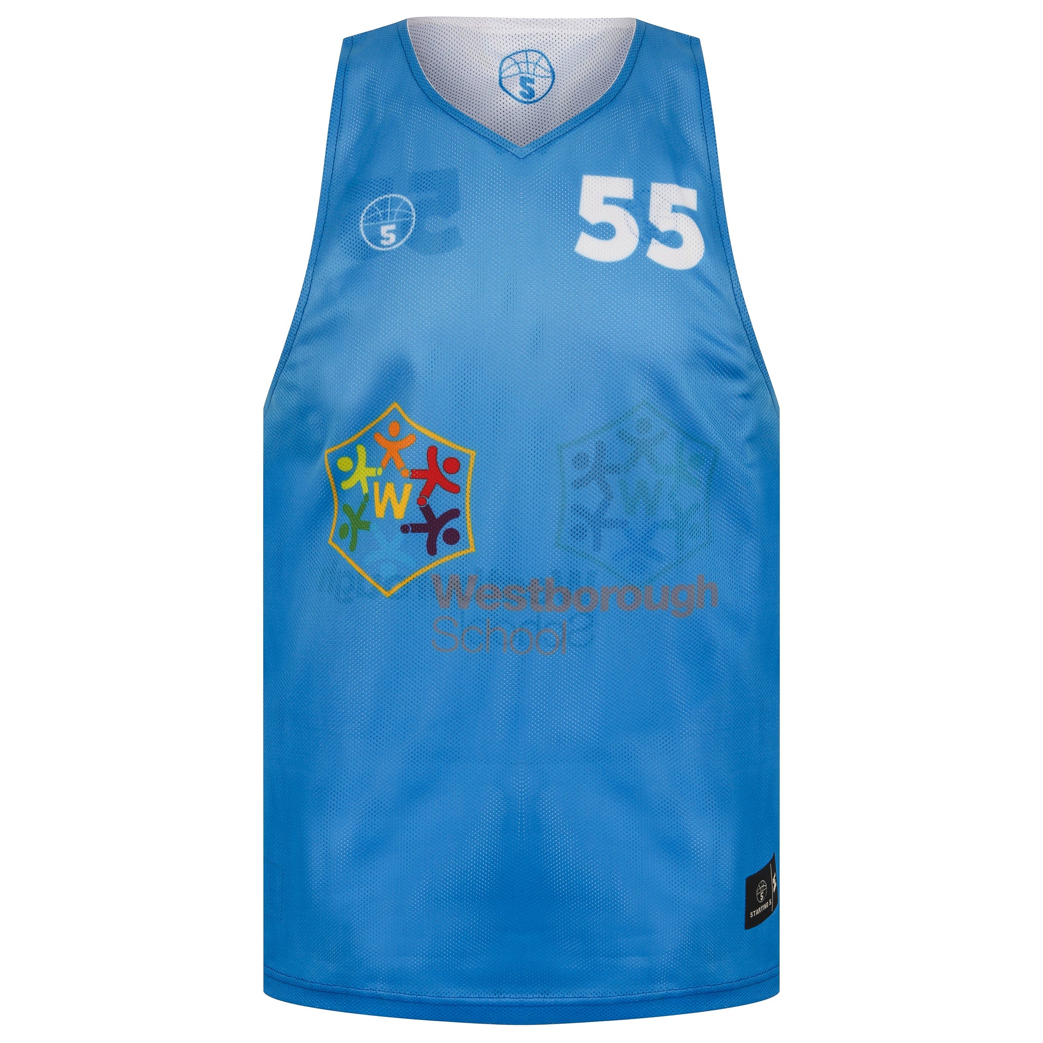 STARTING 5 Sublimated Mesh Reversible Training Vest - You design it! (Min order 25) - Example 4
