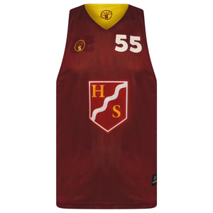 STARTING 5 Sublimated Mesh Basketball Reversible Training Vest - You design it!