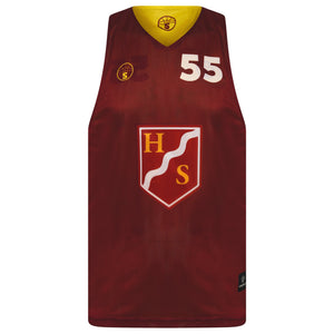 STARTING 5 Sublimated Mesh Basketball Reversible Training Vest - You design it! (Min order 25) - Example 5
