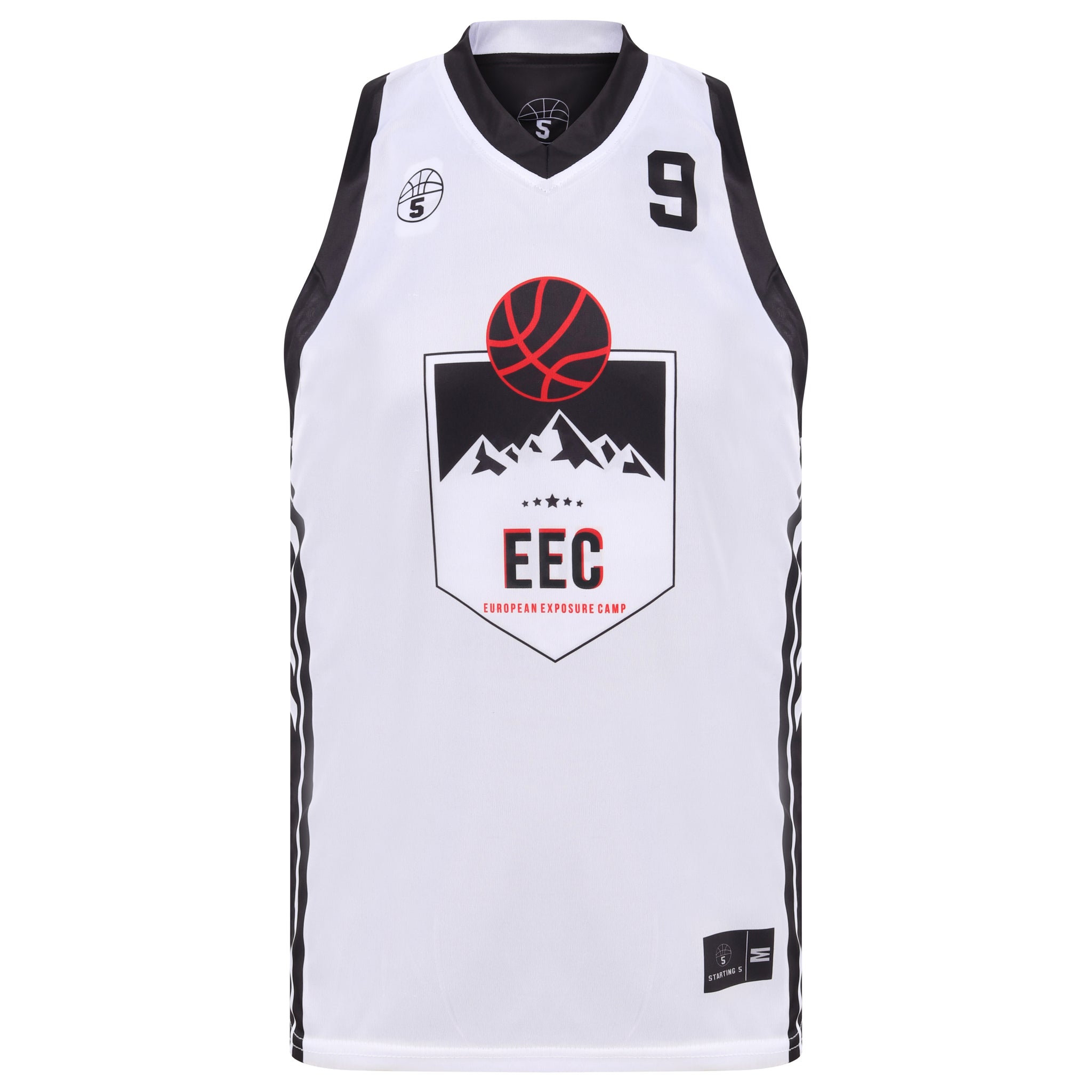 STARTING 5 Sublimated Lightweight Reversible Vest Example 2