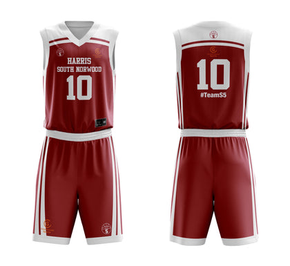 STARTING 5 Sublimated Basketball Kit Single-Sided Example 5