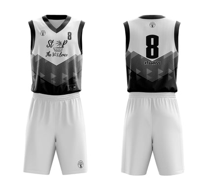 STARTING 5 Sublimated Basketball Kit Single-Sided Example 16