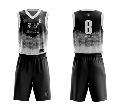 STARTING 5 Sublimated Basketball Kit Single-Sided Example 12