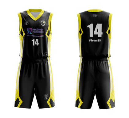 STARTING 5 Sublimated Basketball Kit Single-Sided Example 8