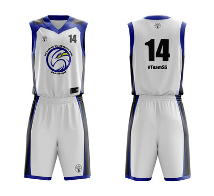 STARTING 5 Sublimated Basketball Kit Single-Sided Example 15