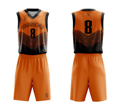 STARTING 5 Sublimated Basketball Kit Single-Sided Example 17